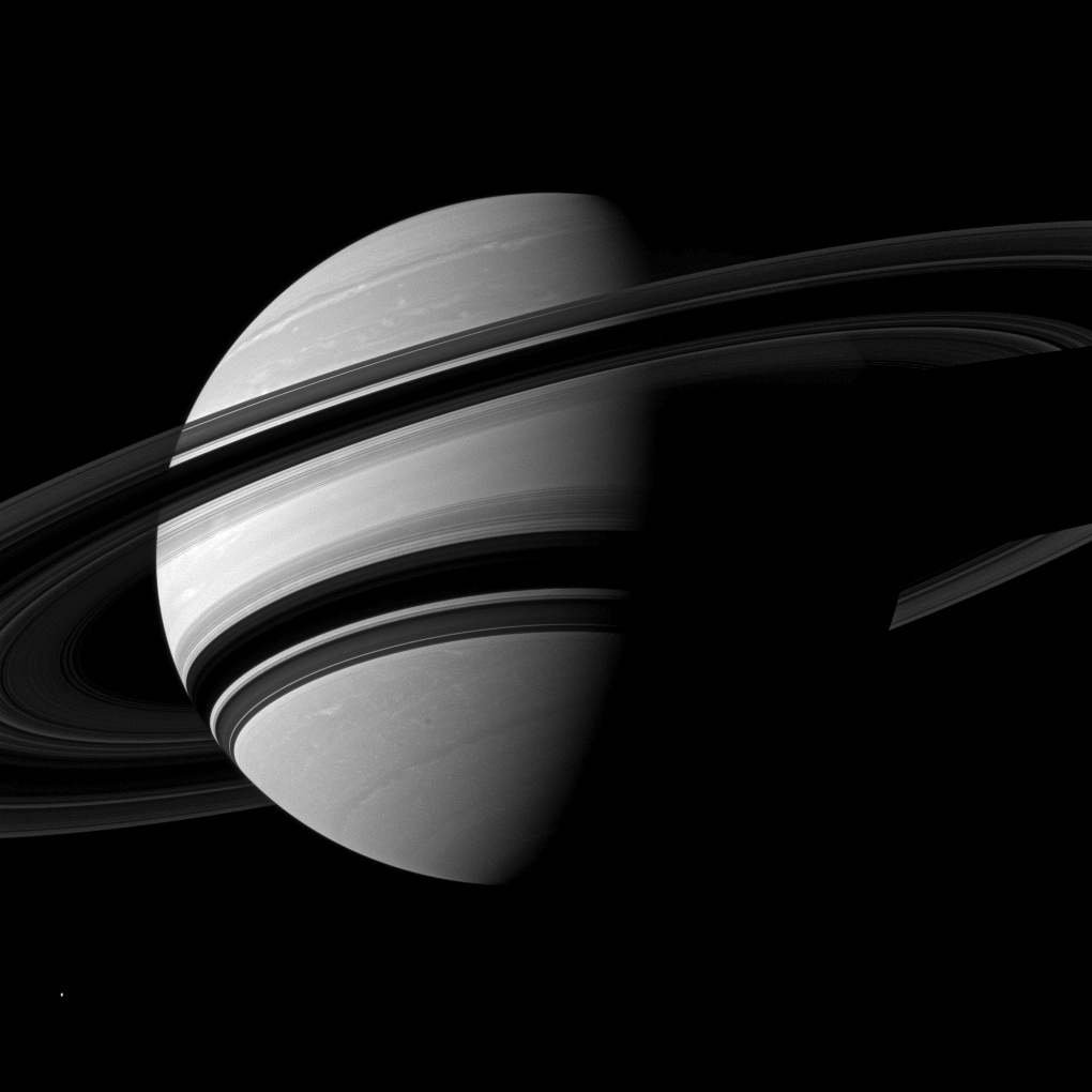 Pensamientos atravesando los anillos de Saturno